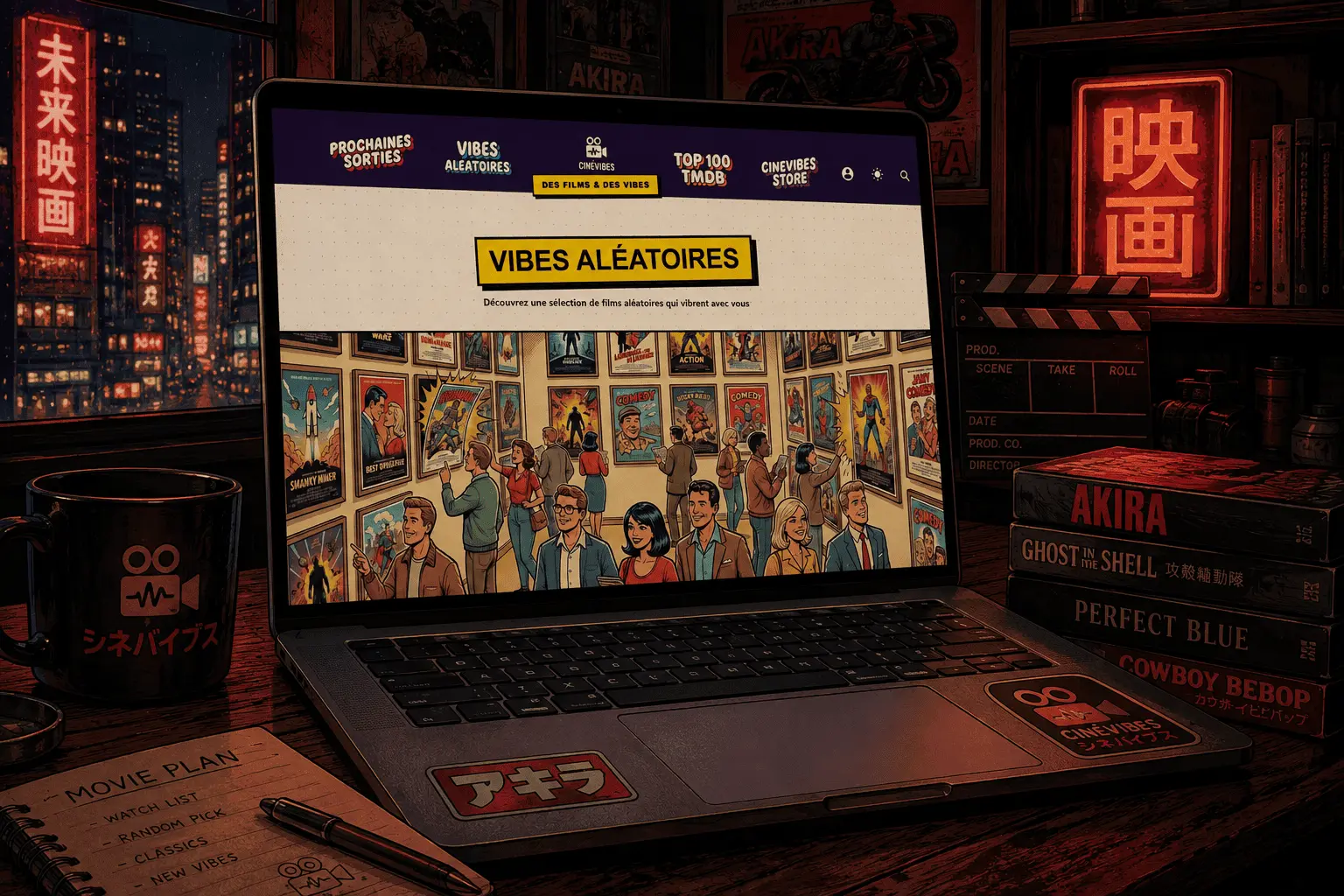 Aperçu du projet Cinévibes