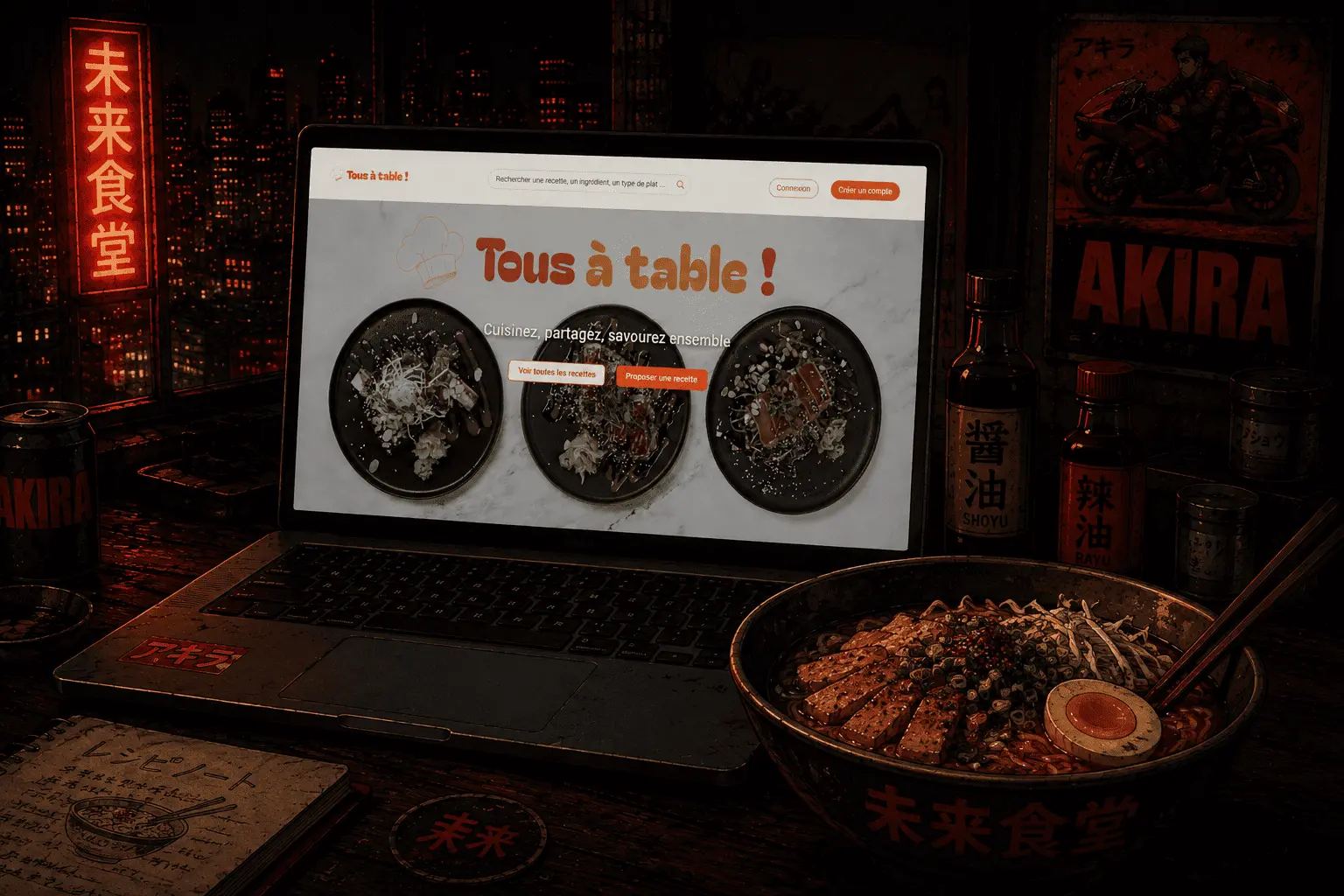 Aperçu du projet Tous à Table
